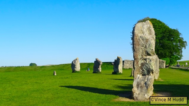 More from that inner circle at Avebury, including a couple of marker posts - indicating where stones were known to once stand.